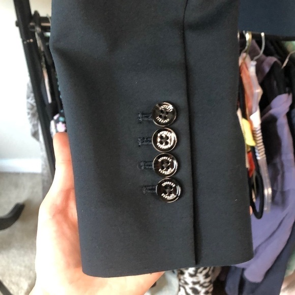 EXPRESS midnight blue two toned blazer - Picture 5 of 5